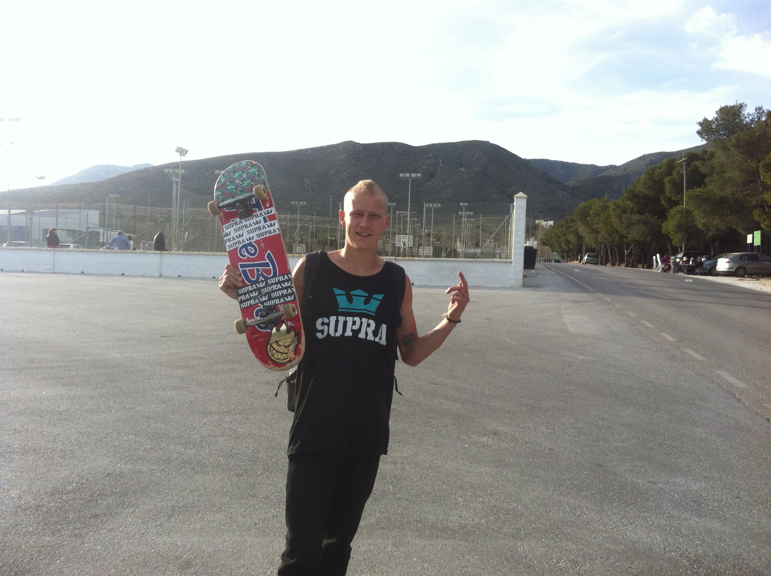 Malaga skateboard trip 2013 Danmark skateboard tur labforum labcph mads christensen bertram kirchert benjamin rubæk