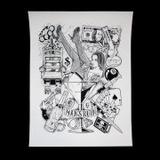 REBEL8 - Mans Ruin Poster
