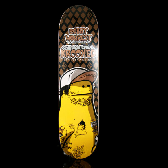 Krooked - Worrest Shmoo Duex Skateboard Krooked - Worrest Shmoo Duex Skateboard
