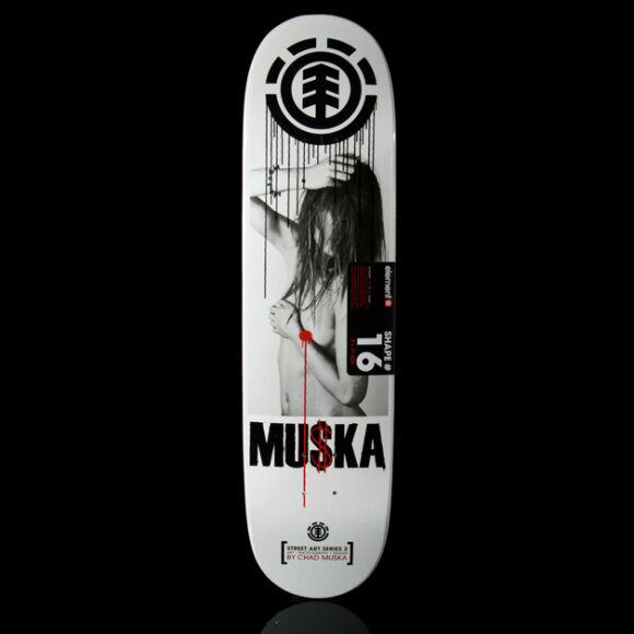 Element - Muska Street Art Skateboard