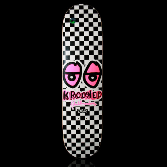 Krooked - Krooked - Checker Eyes Skateboard