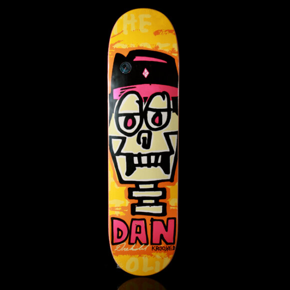 Krooked - Krooked - Drehobl Skulliosis Skateboard