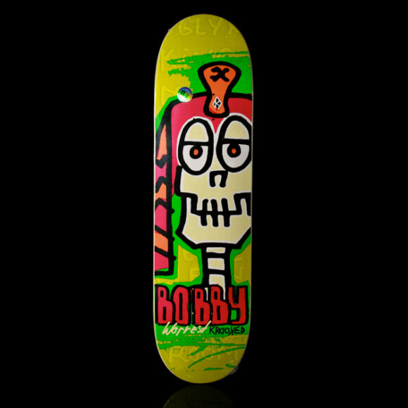 Krooked - Worrest Skulliosis Skateboard