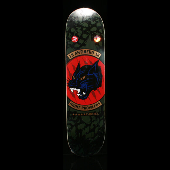 Antihero - Antihero - Cardiel Night Prowler Skatebaord Antihero - Antihero - Cardiel Night Prowler Skatebaord