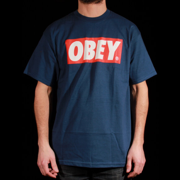 Obey - Obey Bar Logo T-Shirt