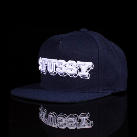 Stüssy - Stüssy Snapback Athletic Block Cap
