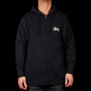 Stüssy - Stüssy Basic Logo Zip Hood Sweatshirt Stüssy - Stüssy Basic Logo Zip Hood Sweatshirt
