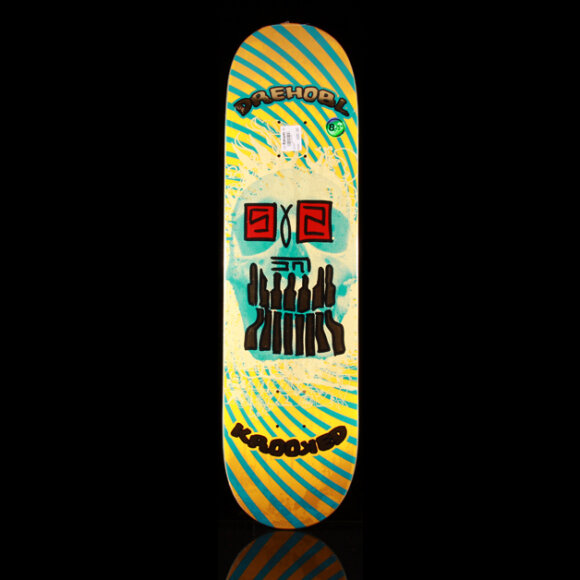 Krooked - Krooked Drehobl Skulled out Skateboard
