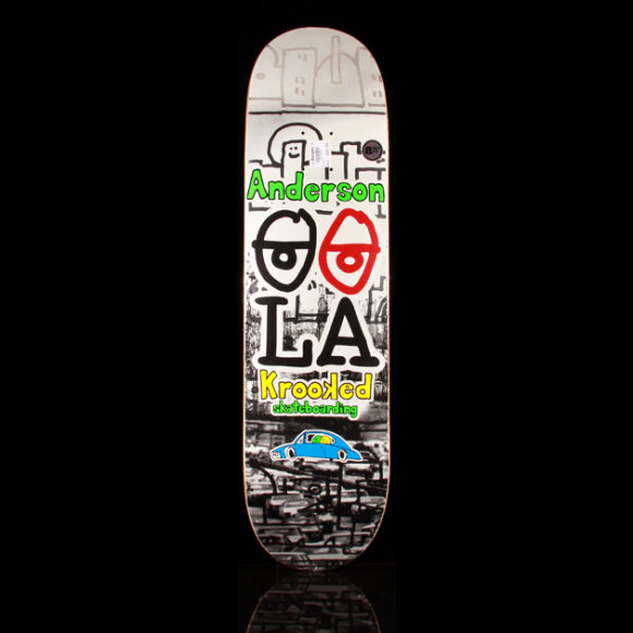 Krooked - Krooked Anderson LA Eyes Ltd. Skateboard