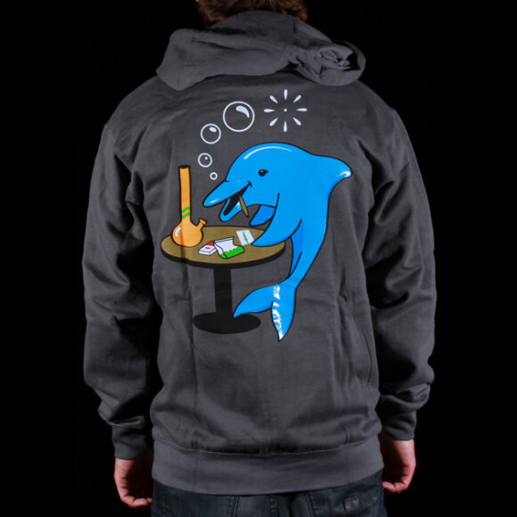 Odd Future - Odd Future Jasper Dolphin Smoke Zip Hood Sweatshirt