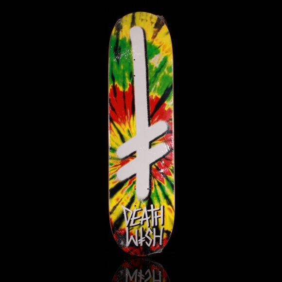 Deathwish - Deathwish Rasta Tie Dye Skateboard