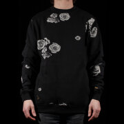 10.DEEP - 10.Deep Ghost Roses Crewneck Sweatshirt