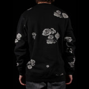 10.DEEP - 10.Deep Ghost Roses Crewneck Sweatshirt