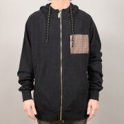 Alis - Alis Concrete Pocket Zip Hood Sweatshirt