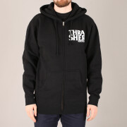 Thrasher - Thrasher Anti Logo Zip Hood Sweatshirt