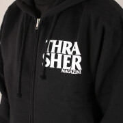 Thrasher - Thrasher Anti Logo Zip Hood Sweatshirt