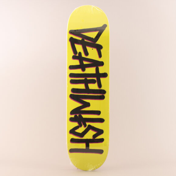 Deathwish - Deathwish Deathspray YLW/BLK Skateboard