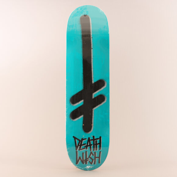 Deathwish - Deathwish Gang Logo TEAL/BLK Skateboard