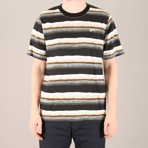 Stüssy - Stüssy Painted Stripe T-Shirt