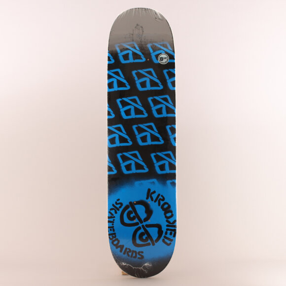Krooked - Krooked Diffused Blue Skateboard