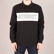 Stüssy - Stüssy Pieced Polo Sweatshirt Stüssy - Stüssy Pieced Polo Sweatshirt