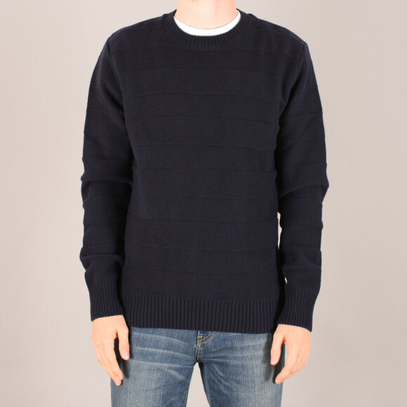 Edwin - Edwin Standard Lambs Wool Knit Sweat Edwin - Edwin Standard Lambs Wool Knit Sweat