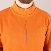 Polar - Polar Pique Zip Neck Crewneck