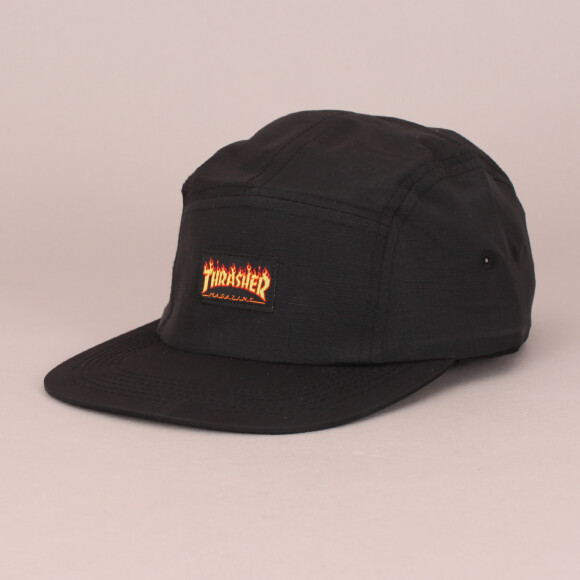 Thrasher - Thrasher 5-panel Flame Logo Cap