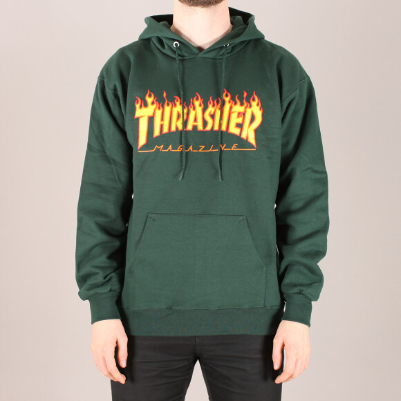 Thrasher - Thrasher Flame Logo Hooded Sweatshirt