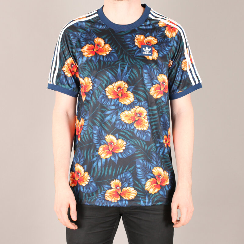 Danmarks af skateboardss - Adidas Floral Jersey T-Shirt