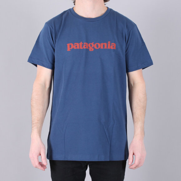Patagonia - Patagonia Text Logo Organic T-Shirt