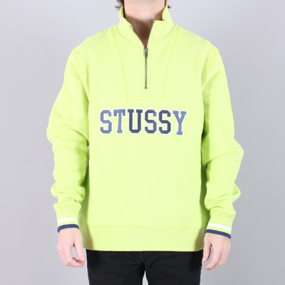 Stüssy - Stussy Contrast Rib Mock Neck Sweatshirt