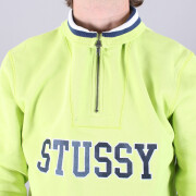 Stüssy - Stussy Contrast Rib Mock Neck Sweatshirt