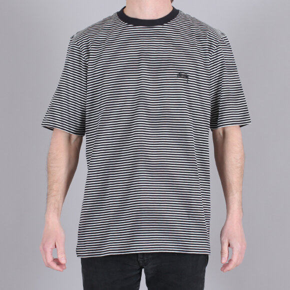 Stüssy - Stussy Mini Stripe Jersey Tee Shirt