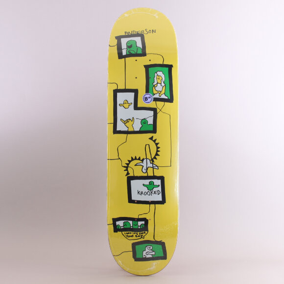 Krooked - Krooked Anderson Frames Skateboard