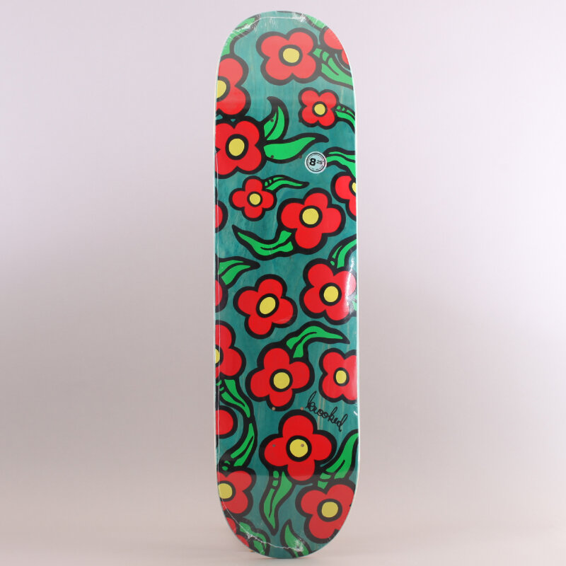 Krooked Team Wild Style Flowers Skateboard-Deck – 21,6 Cm Breite, Im Stylischen Blumen-Design Krooked Team Wild Style Flowers Skateboard-Deck – 21,6 Cm Breite, Im Stylischen Blumen-Design