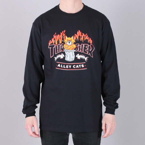 Thrasher - Thrasher Alley Cats L/S Tee