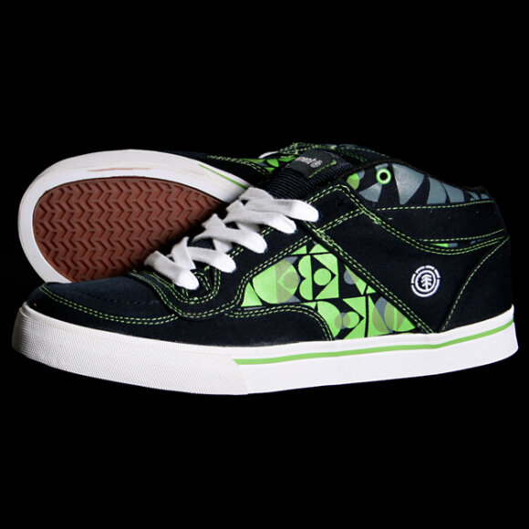 Element - Element - Griggs (Black/Green) Sko