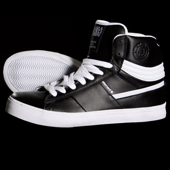 Element - Element - Omahigh (Black/White) Sko