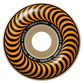 Spitfire - Spitfire Formula Four Classic Orange Skateboard Wheels