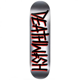 Deathwish - Deathwish Deathspray Silver Skateboard