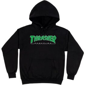 Thrasher - Thrasher Outlined Hood Sweatshirt