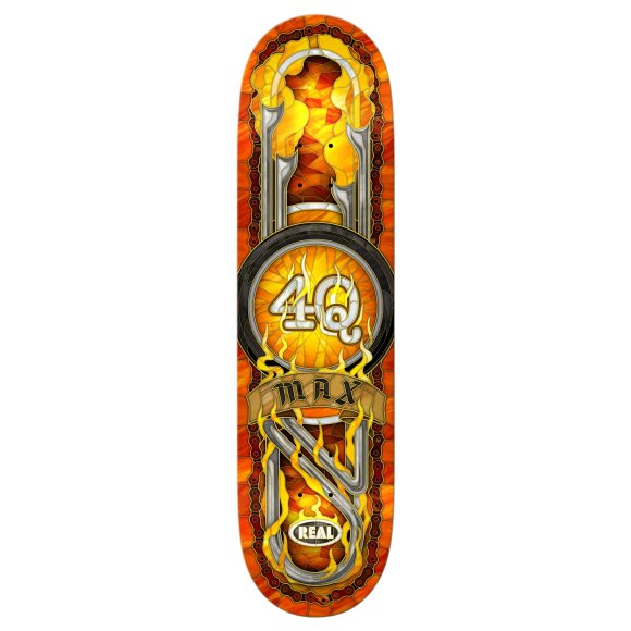 Real - Real Max 4Q Cathedral 8.5 Skateboard