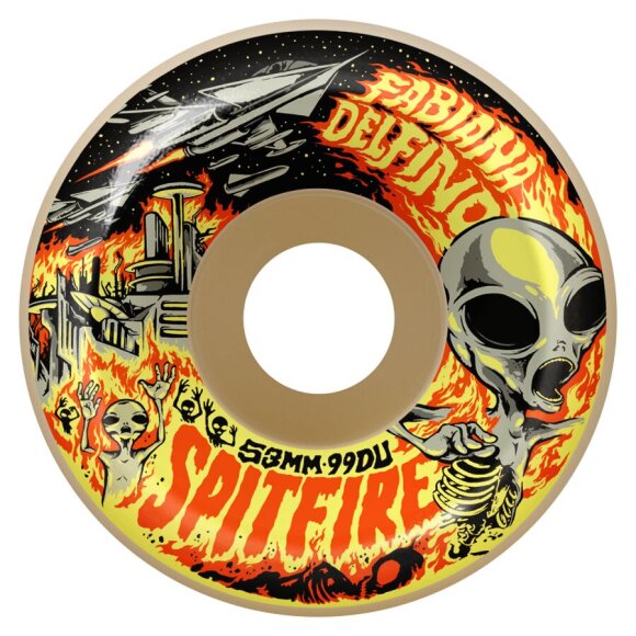 Spitfire - Spitfire Fabiana Delfino F4 Skateboard Hjul Spitfire - Spitfire Fabiana Delfino F4 Skateboard Hjul