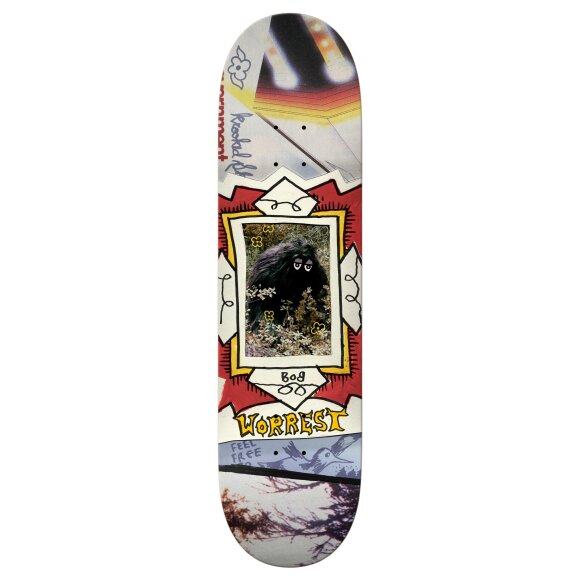 Krooked - Krooked Worrest Big Foot Twin Tail - Slick Skateboard Krooked - Krooked Worrest Big Foot Twin Tail - Slick Skateboard