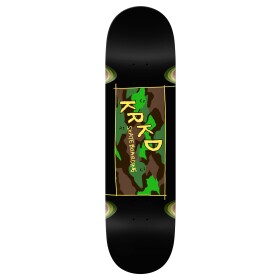 Krooked - Krooked Kamo Wheel Wells 8.25 Skateboard