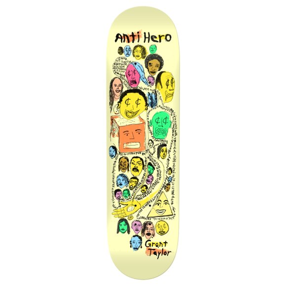 Antihero - Anti Hero Grant Expressions 8.5 Skateboard Antihero - Anti Hero Grant Expressions 8.5 Skateboard