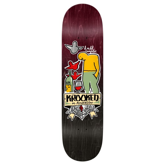 Krooked - Krooked M. Anderson Complex Skateboard Krooked - Krooked M. Anderson Complex Skateboard