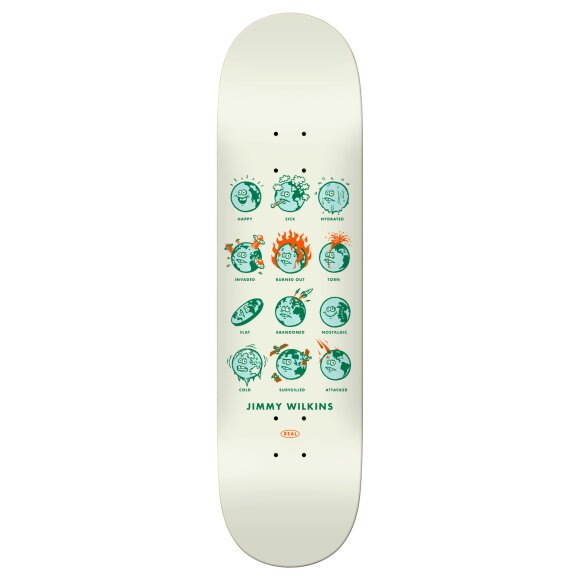 Real - Real Jimmi Wilkins "How are you" Skateboard Real - Real Jimmi Wilkins "How are you" Skateboard