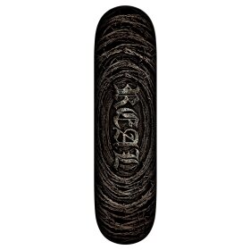 Real - Real Team Barbed Wire Foil Oval Skateboard